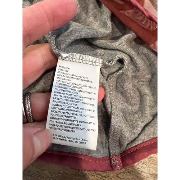 Anthropologie Tiny Patchwork Velvet Dolman Sleeve Top S - Picture 8 of 8